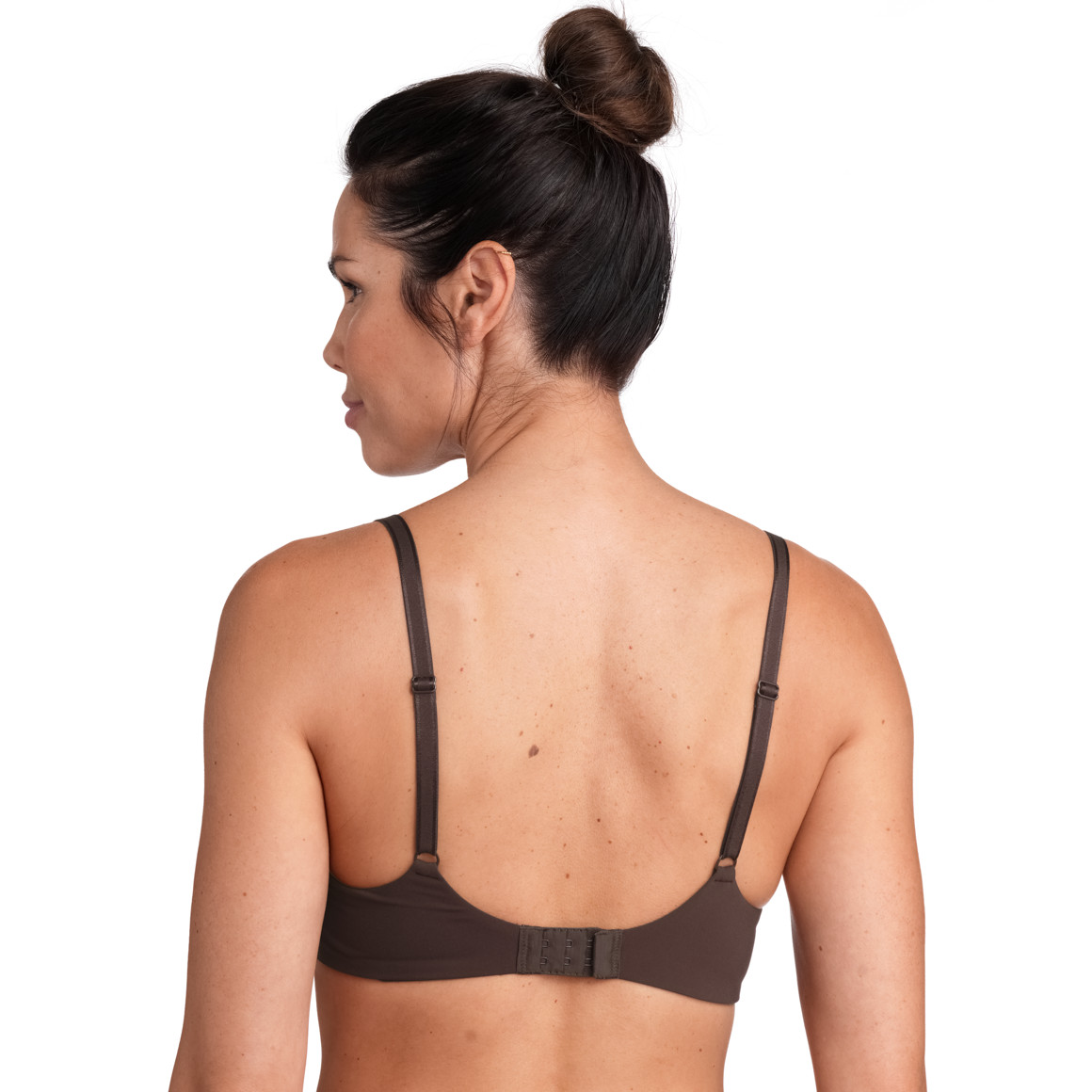 Gina Benotti Damen Soft-BH im Basic-Look dunkelbraun
