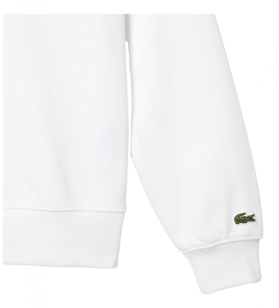Moletom branco casual Lacoste