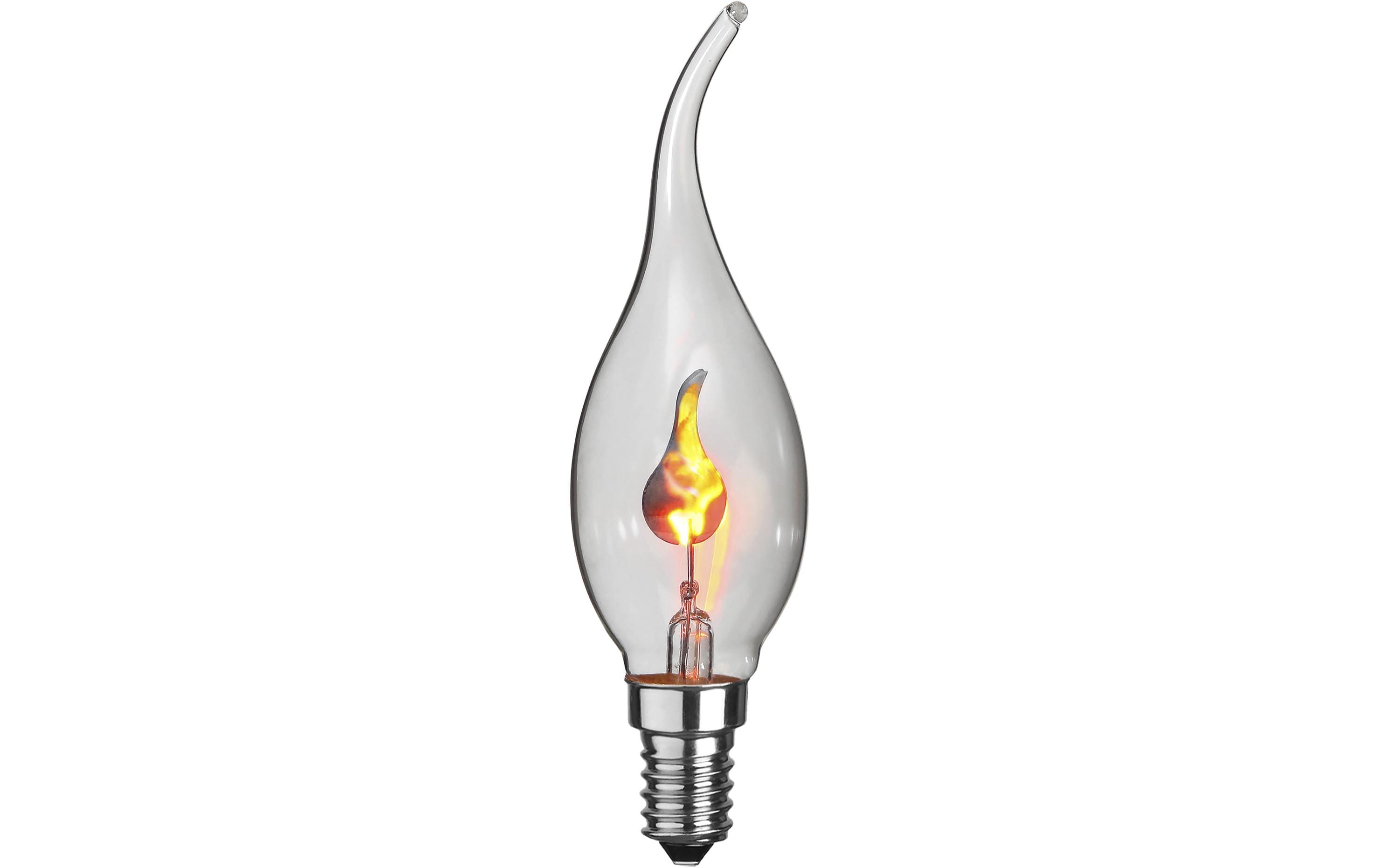 Lampe Flame Lamp 3 W (25 W) E14 WarmweissFilamentleuchtmittel mit tanzender Flamme