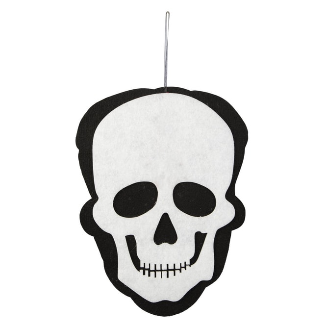 Dekohänger - Totenkopf - ca. 37,5 x 1,5 x 50 cm