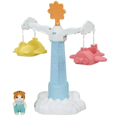 Sylvanian Families Mini-Playset Baby Abenteuer Karussell
