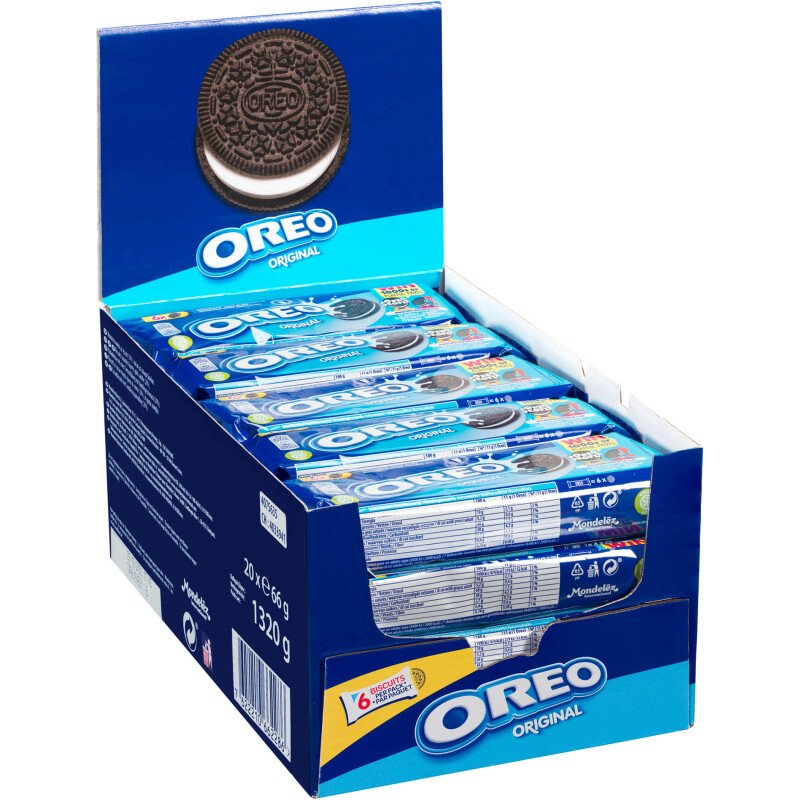 Oreo original x 6 - Étui de 66 g