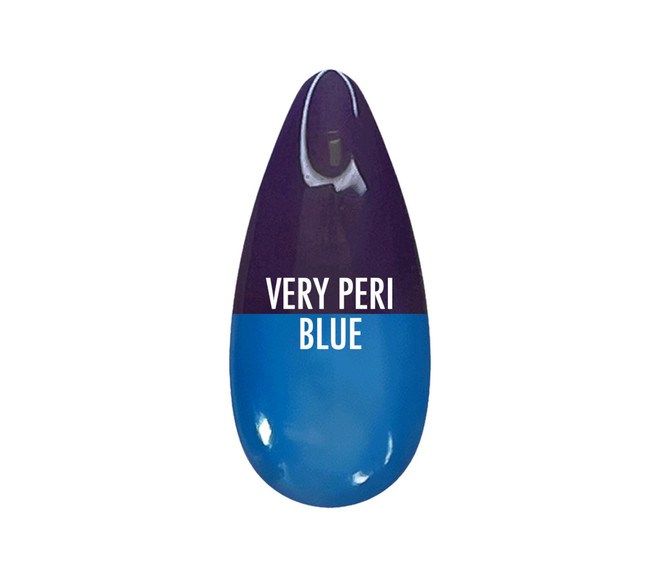 MI-NY Cosmetics Peel Off LAC Double NagellackVery Peri Blue