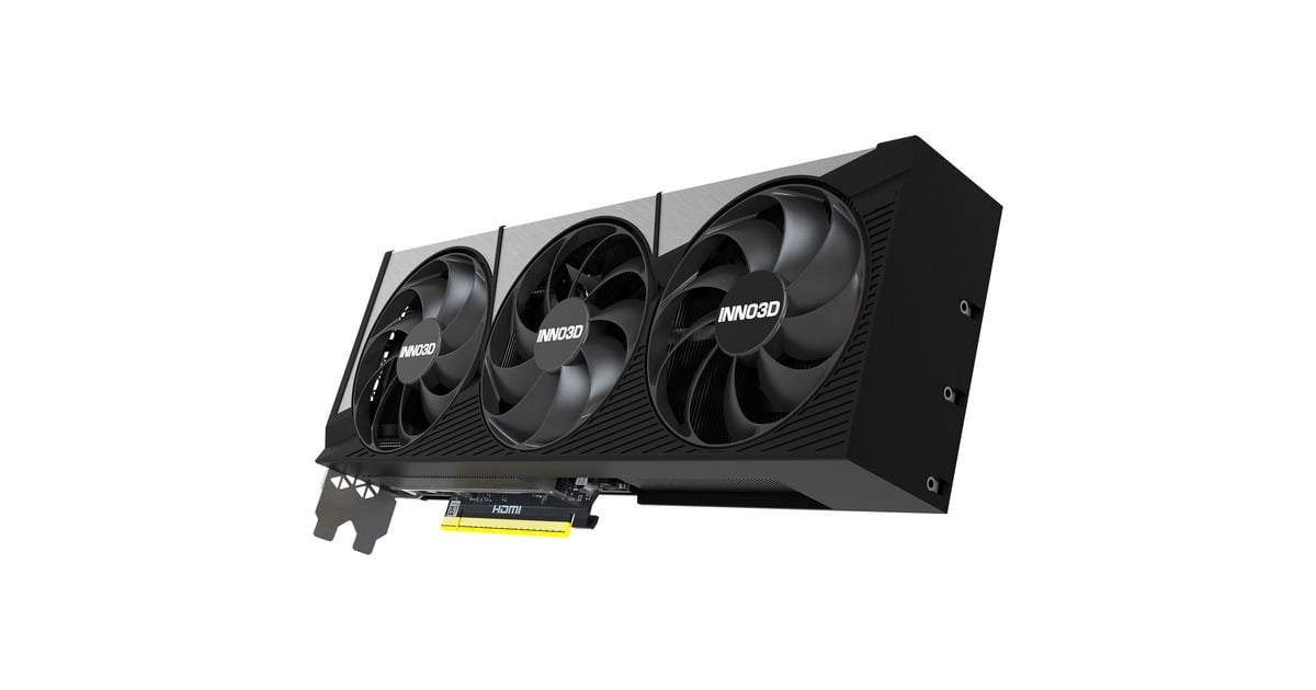 INNO3DGeForce RTX 5080 X3 OC grafische kaart  (DLSS 4, 3x DisplayPort, 1x HDMI 2.1)