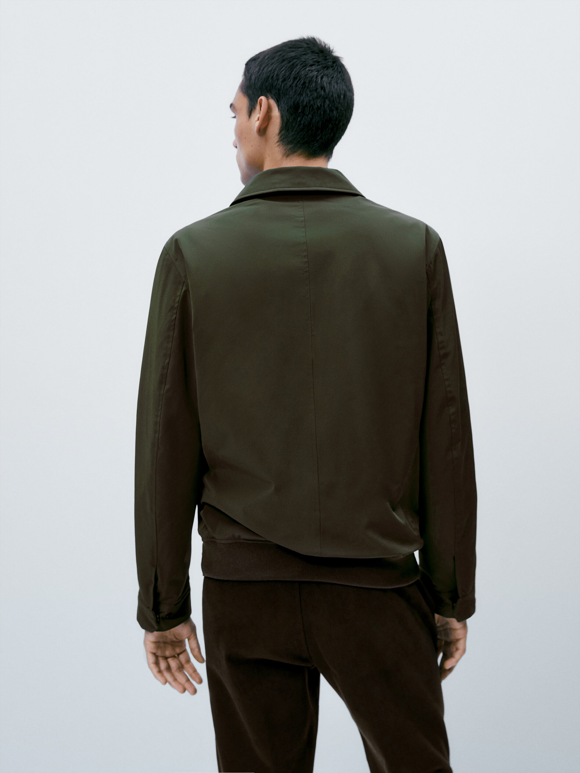 Jaqueta bomber Chaqueta bi-stretch - CAQUI