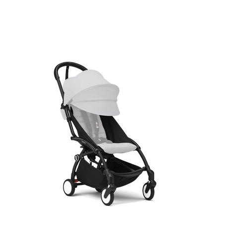 Poussette YOYO 3 Pack 0+ et 6+ Stone / Cadre Noir - STOKKE