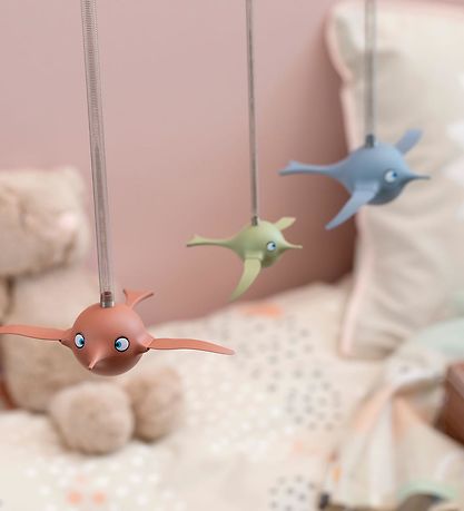 Hoptimist Soft Birdie - Small - 11,7 cm - Wolke