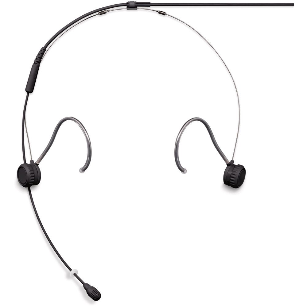Shure TwinPlex TH53B/O-MTQG omnidirectionele headset (TA4F, zwart)