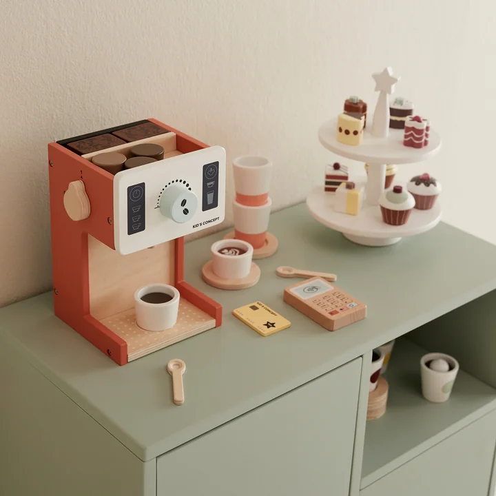 Kids Concept - Bistro Gebäckset, bunt (9er-Set)
