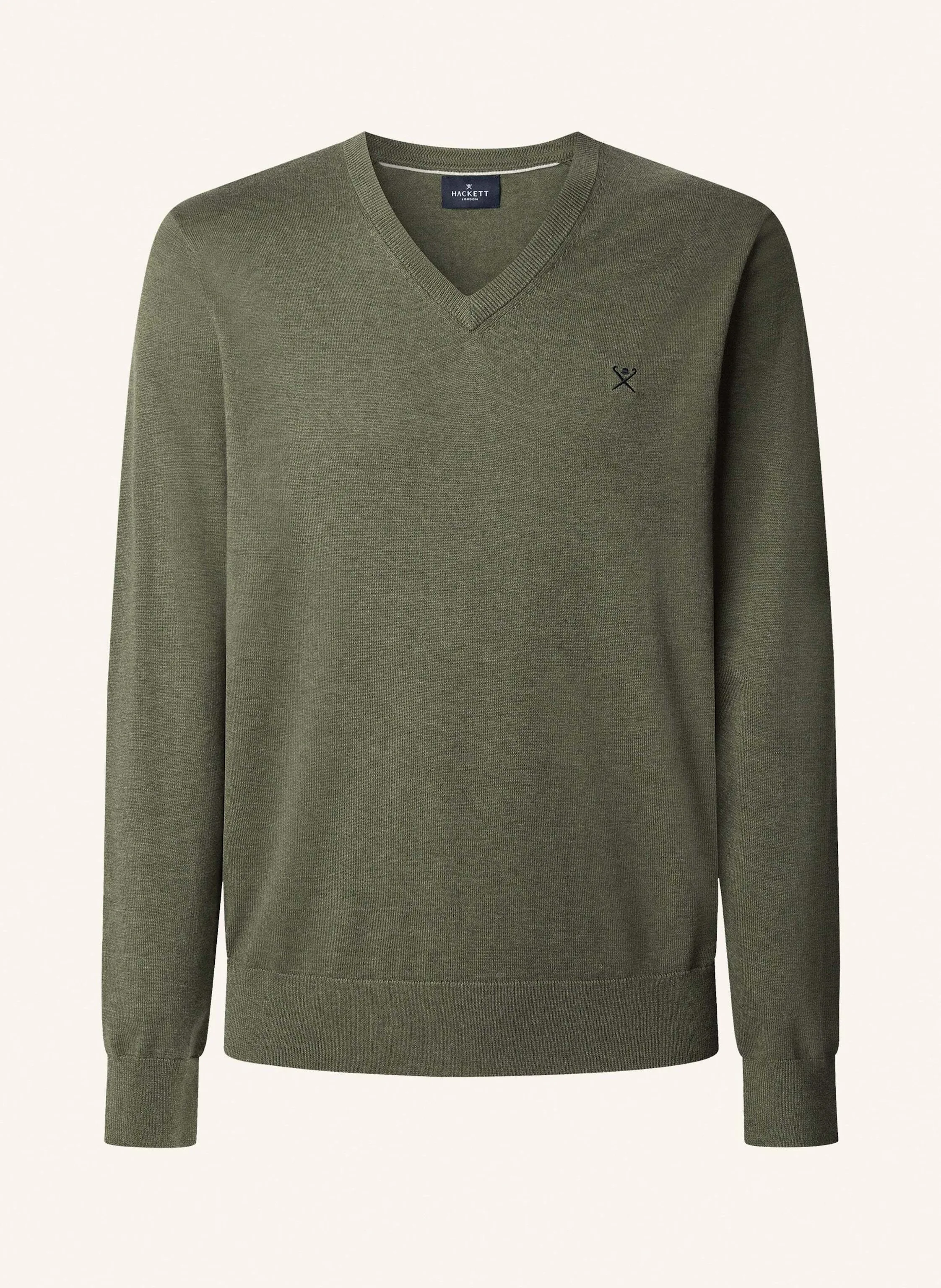 HACKETT LONDON Pullover COTTON SILK V NECK.