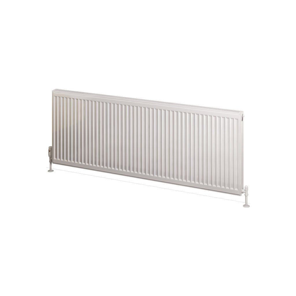 Eastbrook Type 21 paneelradiator 160x60cm 2697W wit glans