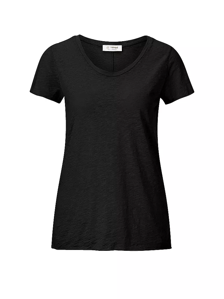 RICH & ROYAL T-Shirt  schwarz