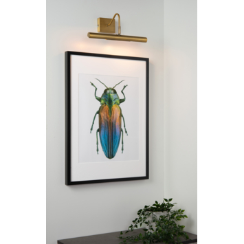 Lucide VINZ Schilderijverlichting mat goud / Messing