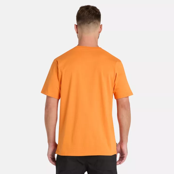 T-shirt Timberland PRO Innovation Blueprint pour homme en orange