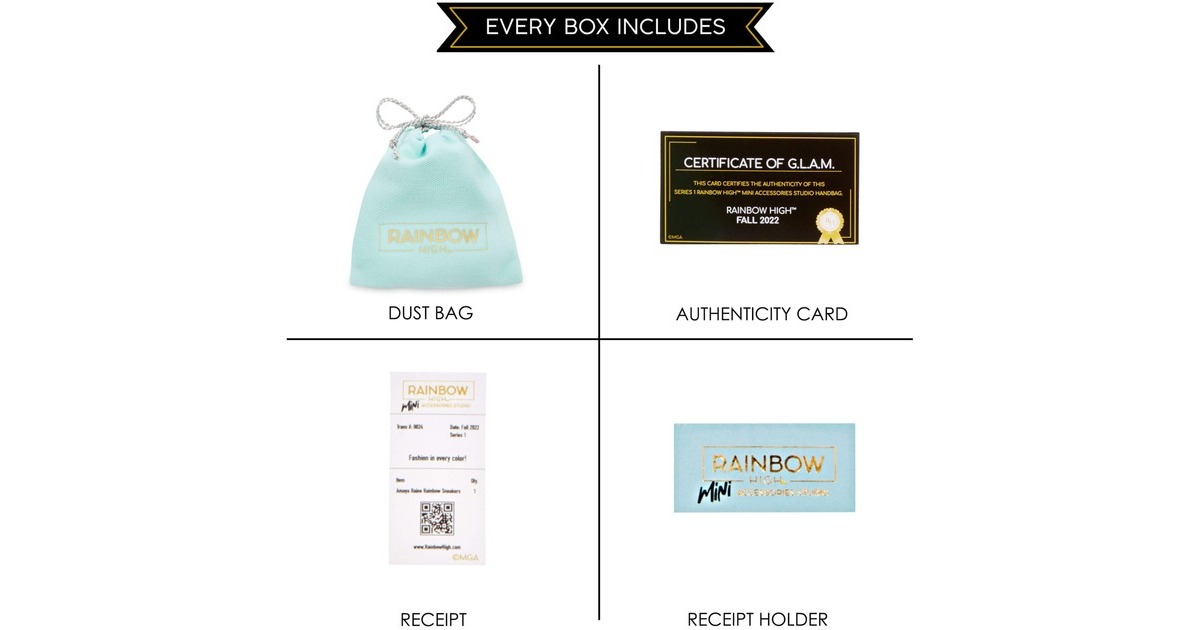 MGA EntertainmentRainbow High - Mini Accessories Studio: Handtassencollectie poppen accessoires