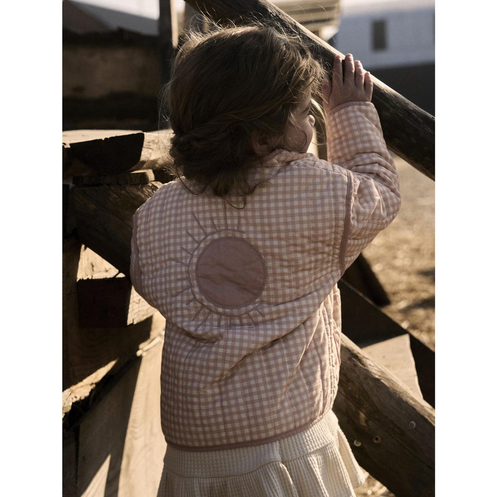 Køb Lil'Atelier Cameo Rose Sun Nmflarose Ls Quilt Jakke Lil