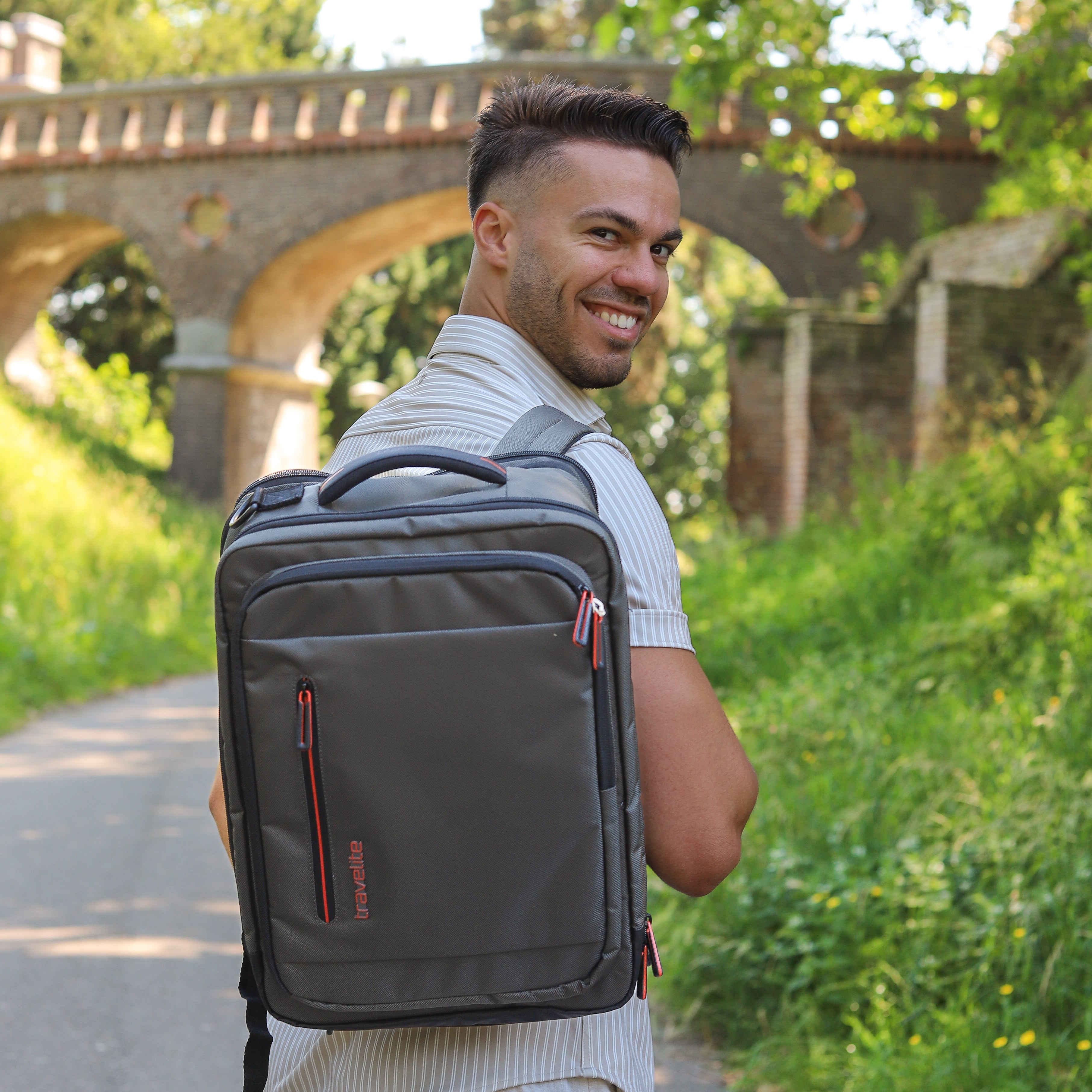 Crosslite Rugzak/Boarding Bag L nature Nature