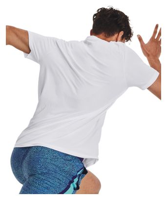 Maillot manches courtes Under Armour Seamless Stride Blanc
