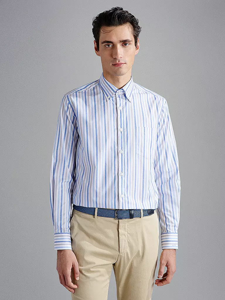 PAUL & SHARK Hemd  blau