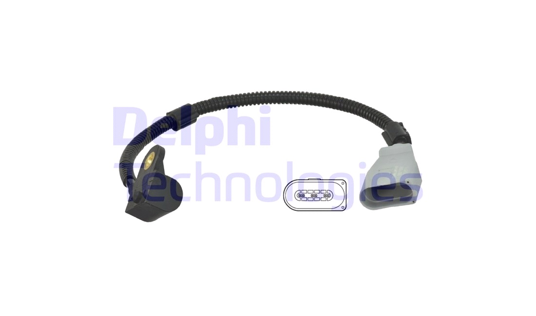 Sensor, knastakselposition