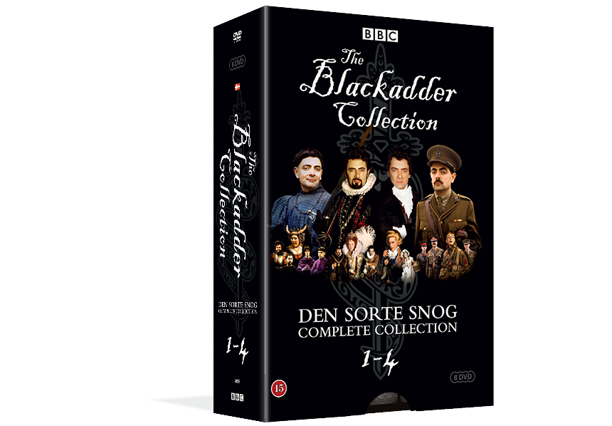 The Black Adder COMPLETE COLLECTION - Den Sorte Snog Complete Coll. - 8 DVD box set