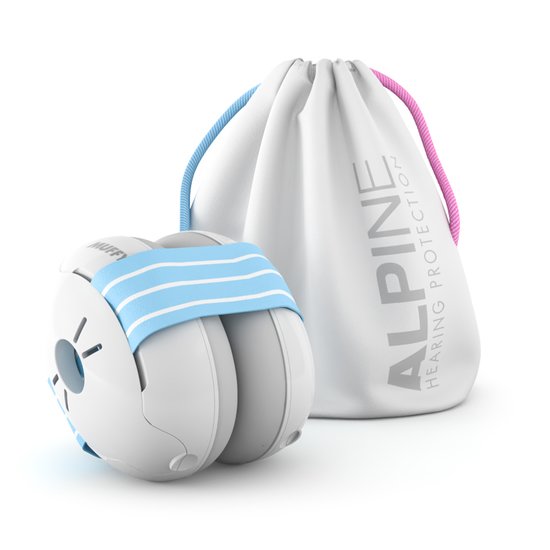 Casque anti-bruit Muffy Baby   Blue        de               Alpine