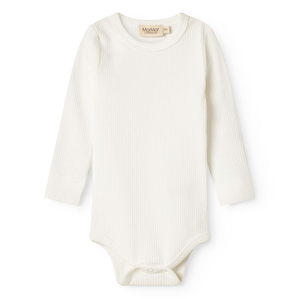 Køb MarMar Modal Gentle White Plain Body LS