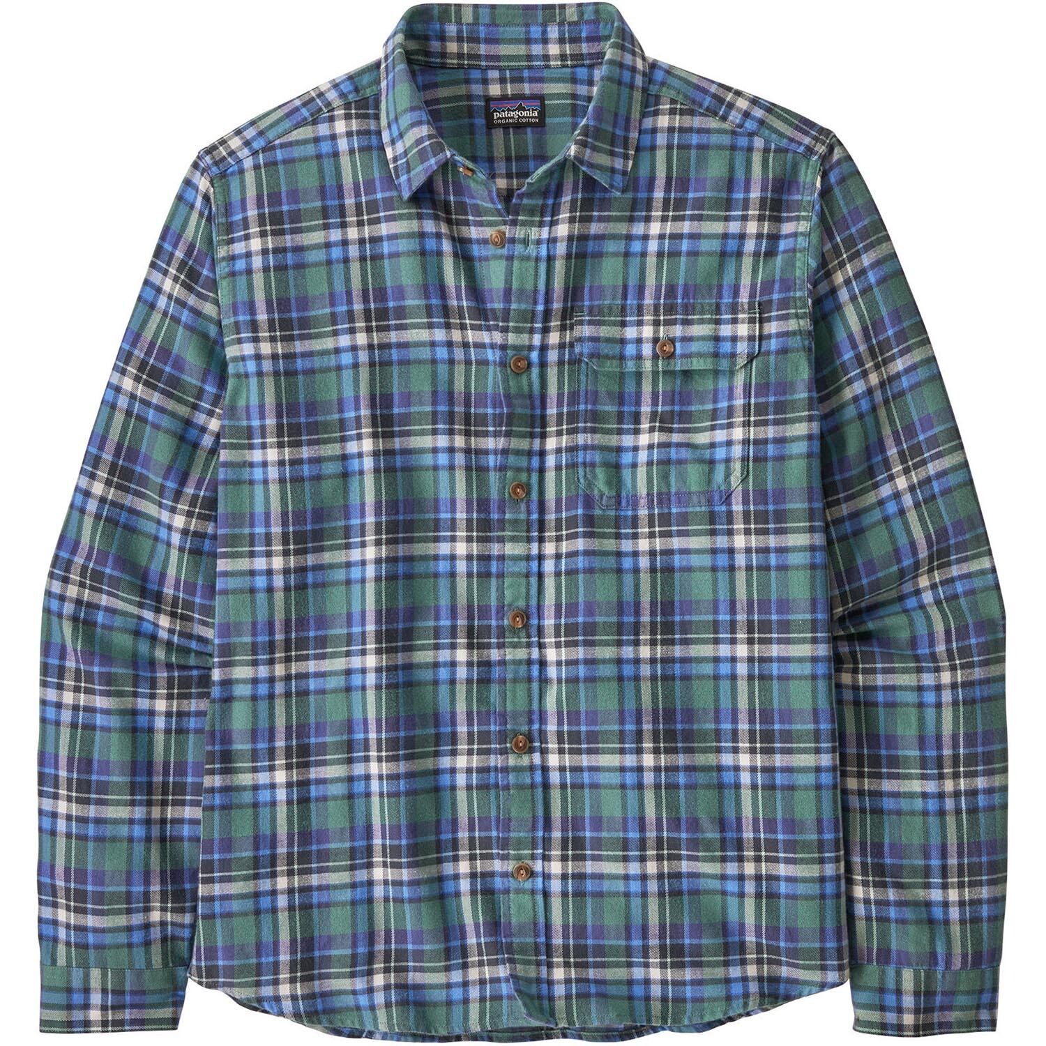 Patagonia Mens L/S LW Fjord Flannel Shirt