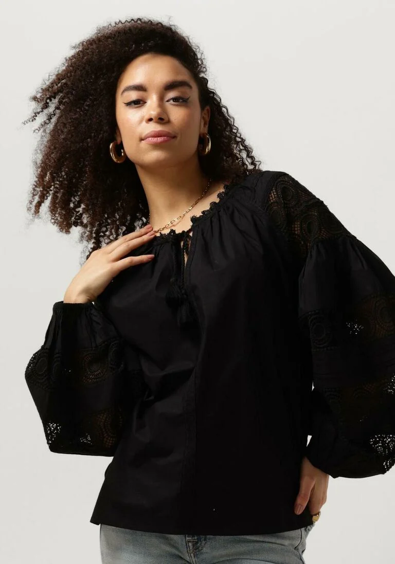 IBANA zwarte ibana blouse tasmia