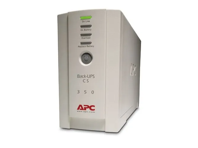 APC Back-UPS CS 350 - UPS - AC 230 V - 210 Watt - 350 VA - RS-232, USB - output-stikforbindelser: 4 - beige