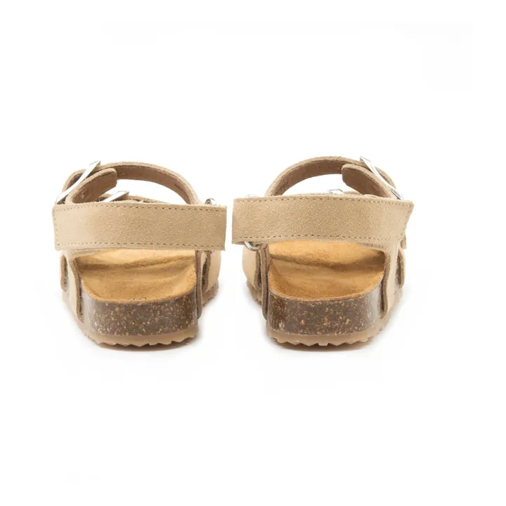 Pèpè Two Con Me - Sandales Boucles Doubles | Beige