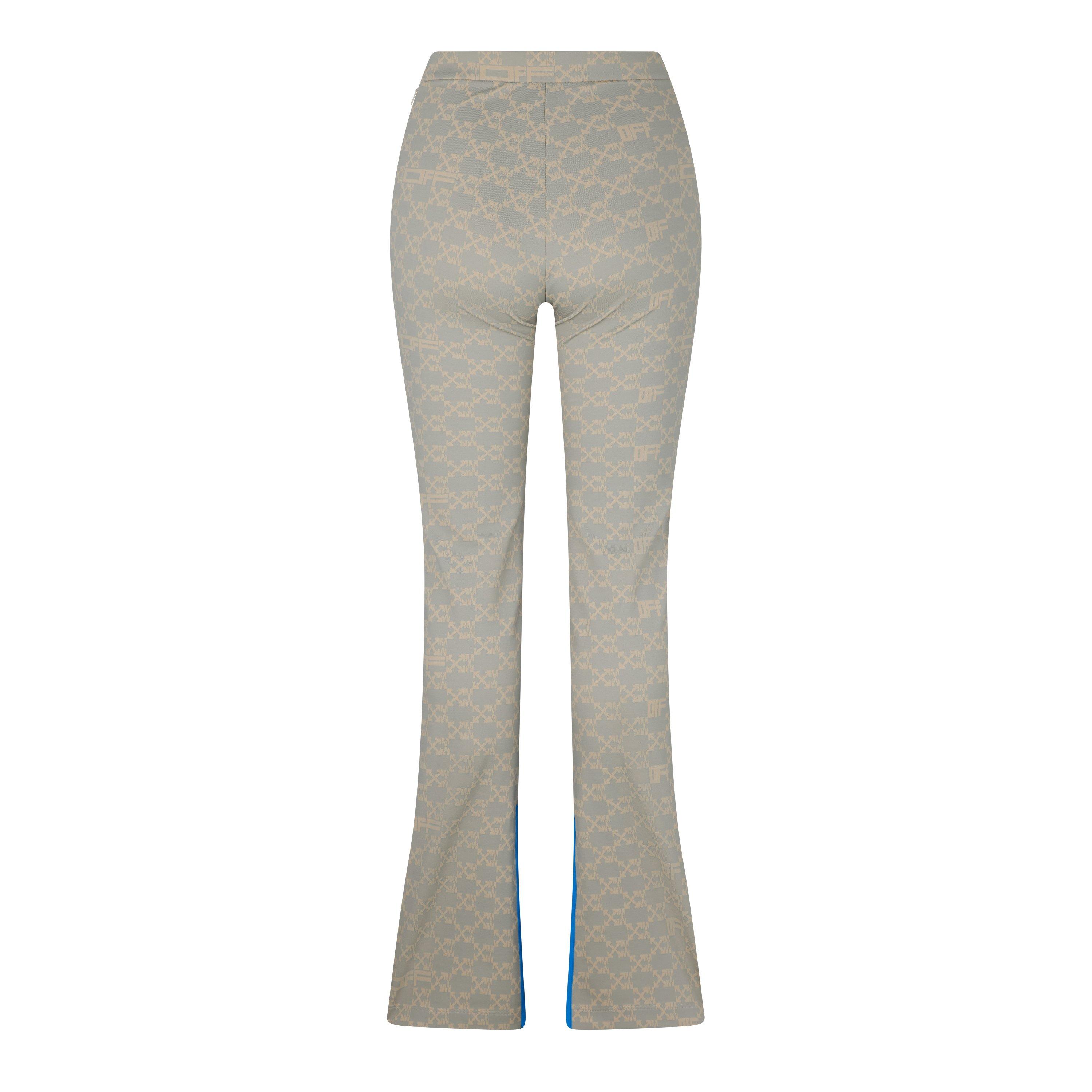 Off White All Over Monogram Logo Print Leggings