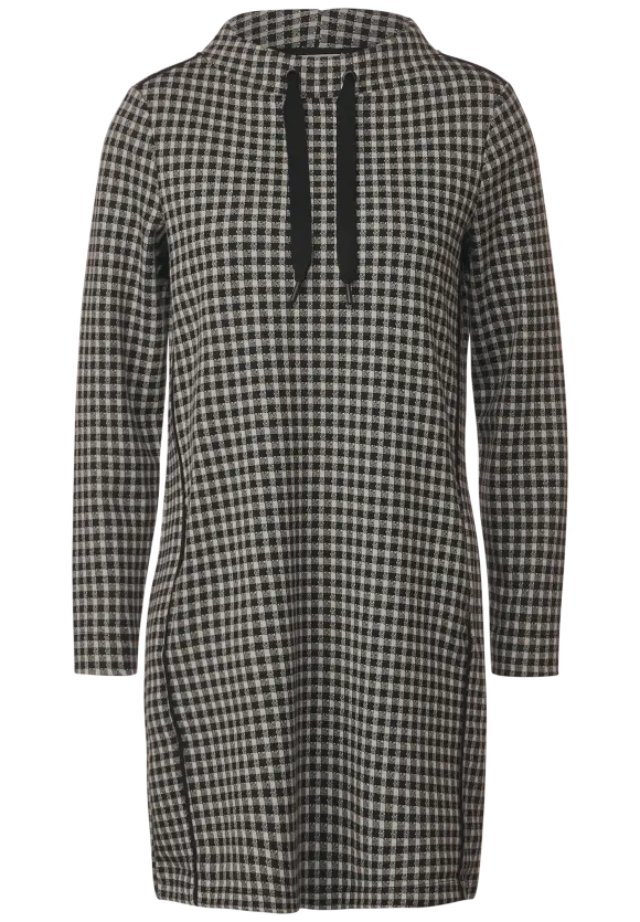 Jacquard Kleid - Black