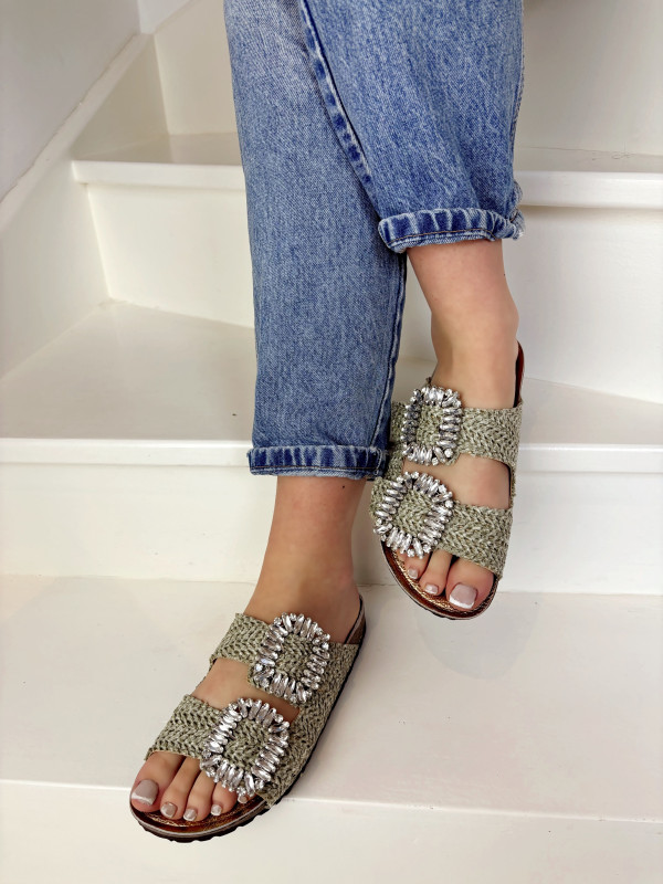 Semerdjian - Mules Raffia ATENE