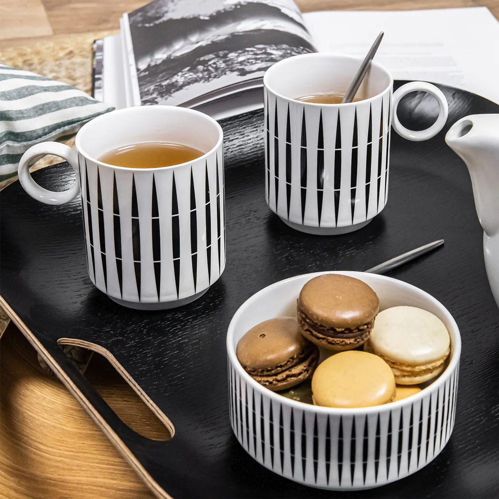 Coffret de 4 coupelles Hamptons 11 cm Table passion