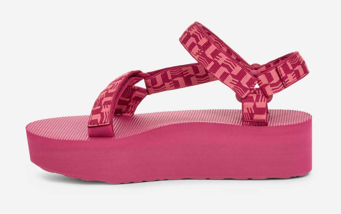 Dames Flatform Universal Sandal