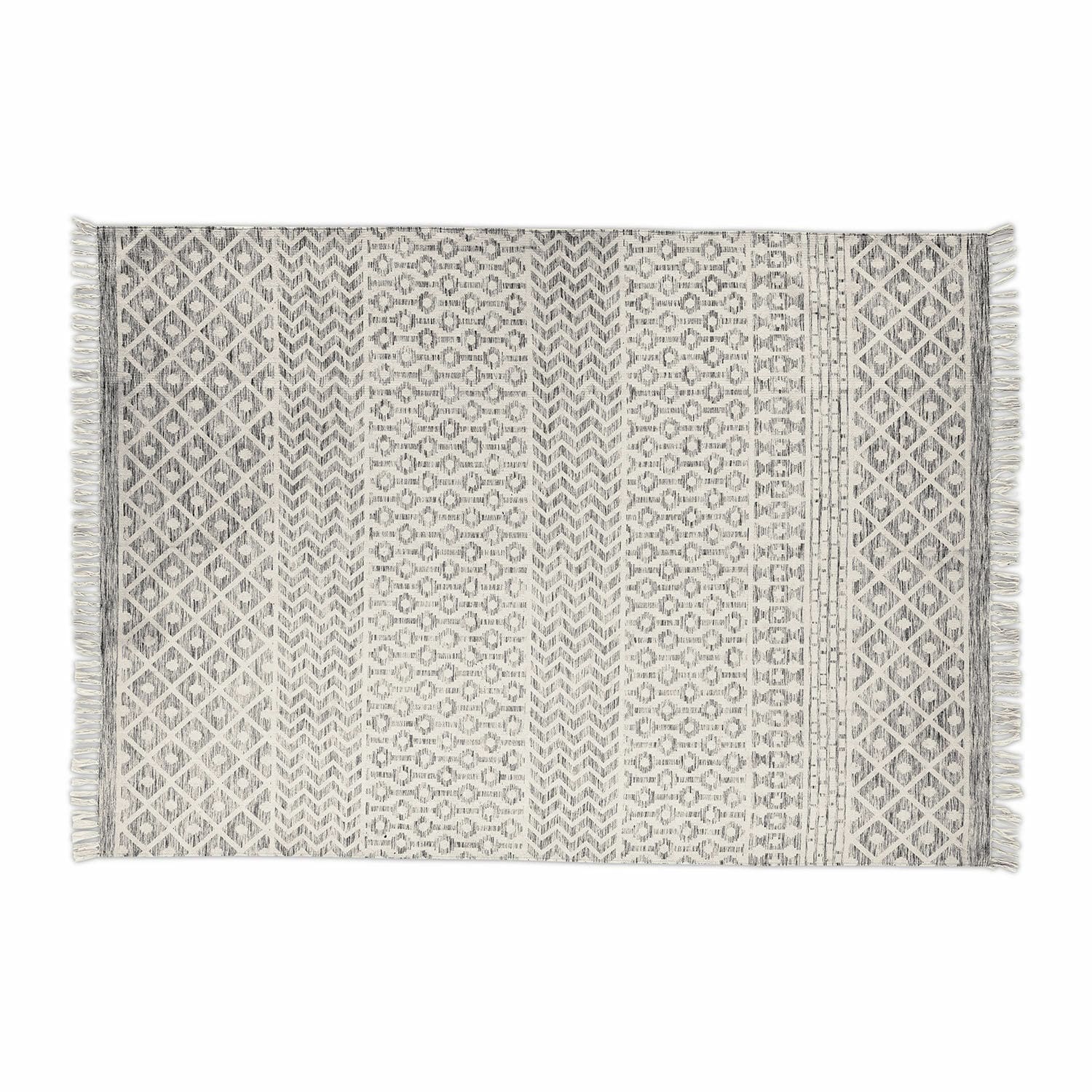 In-  &  Outdoor-Teppich Champigny 200x300 cm | braun/creme
