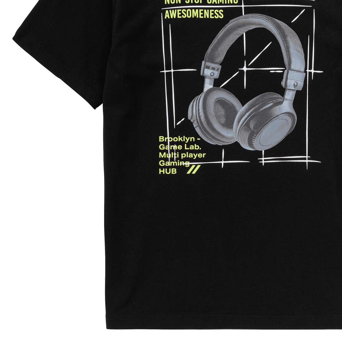 Beatwear Jungen T-Shirt mit Prints schwarz