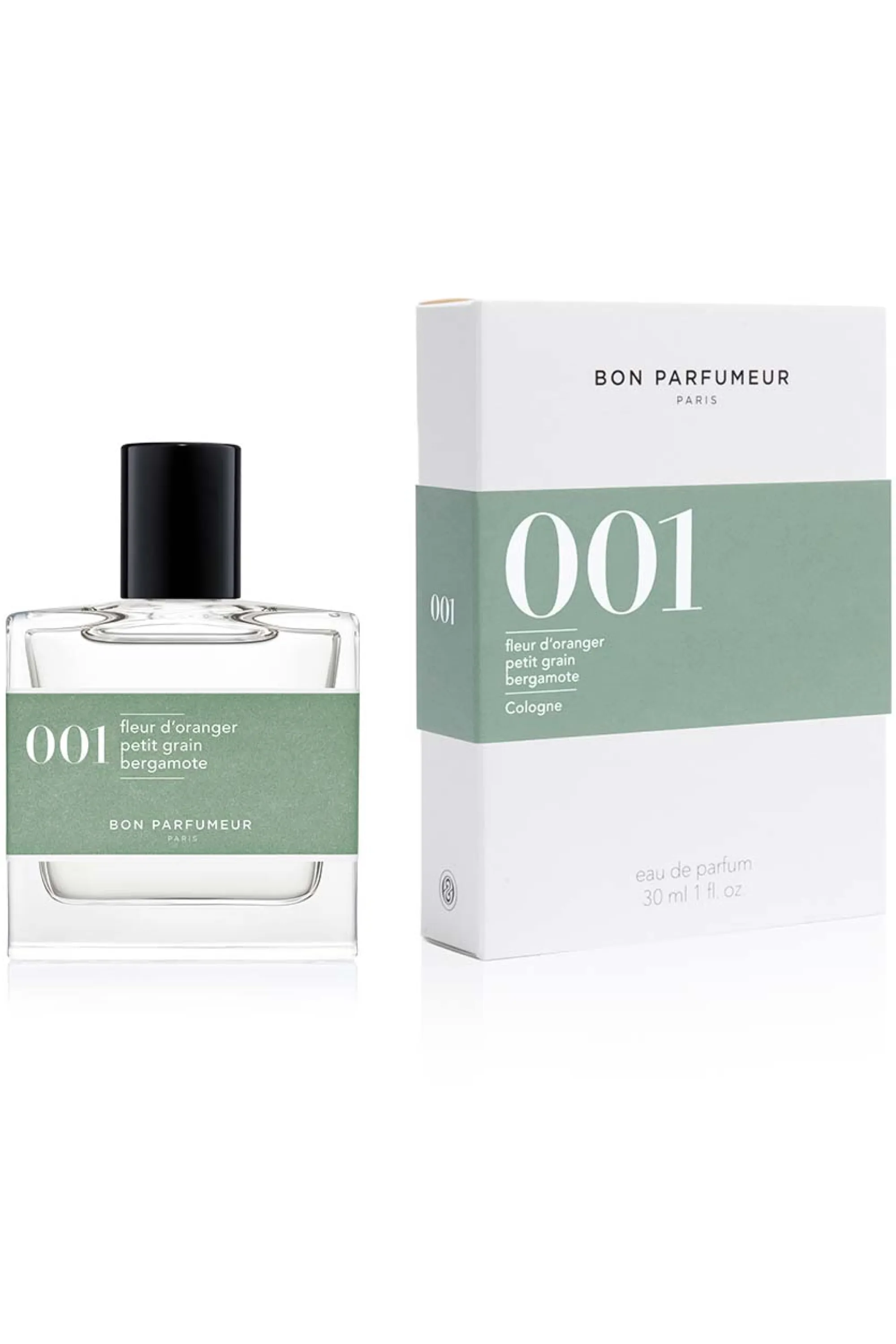 Bon Parfumeur Paris 001 Fleur d’oranger petit grain bergamote Eau de Parfum-30 ml