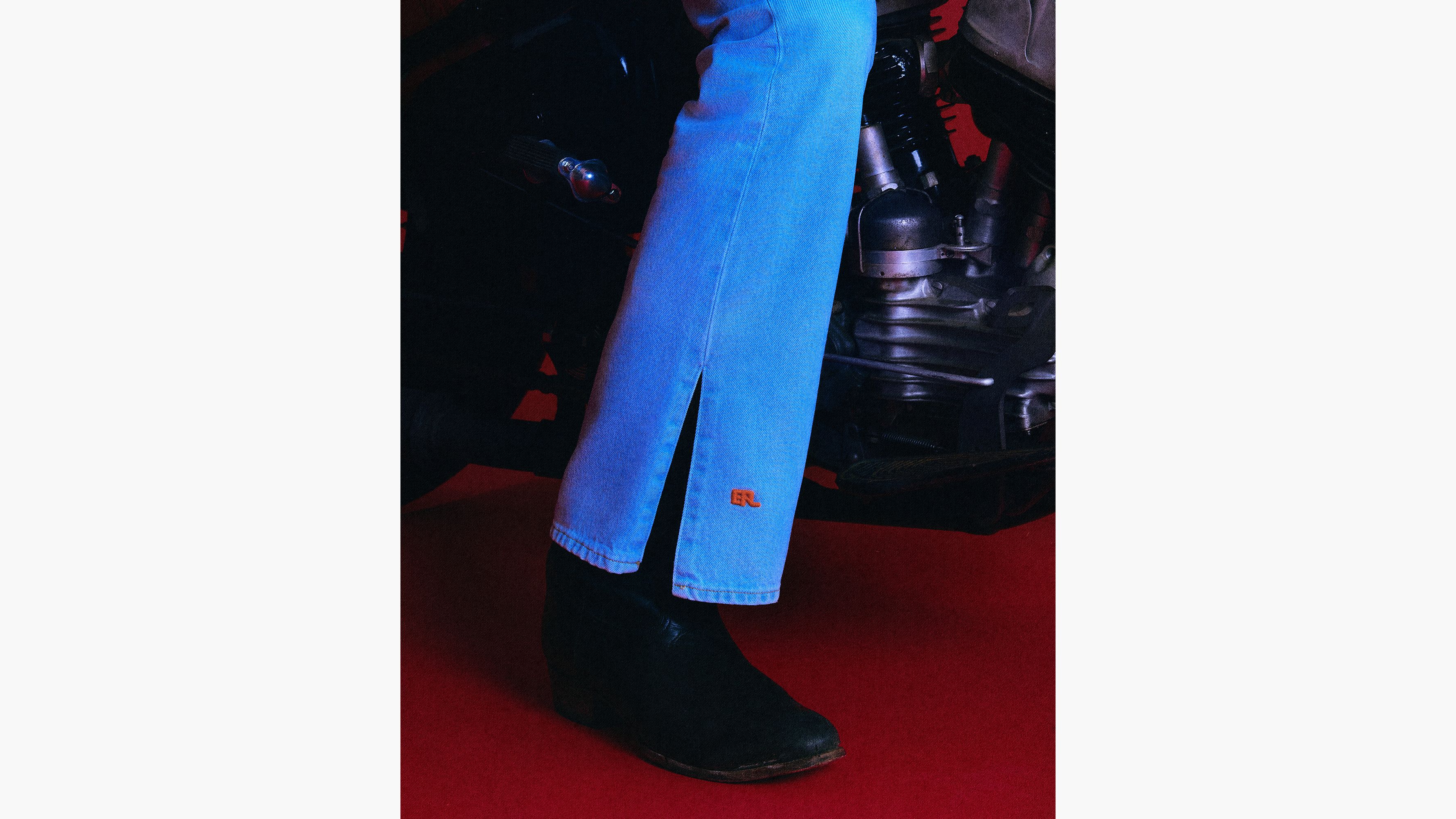 Levi's® x ERL Jean Bootcut - Light Indigo - Bleu