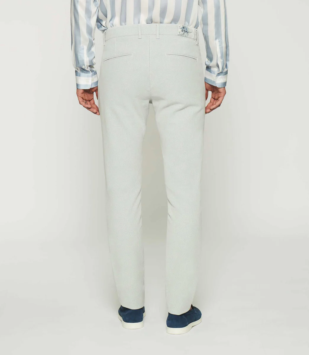 Pantalon slim slack bleu PARFAIT