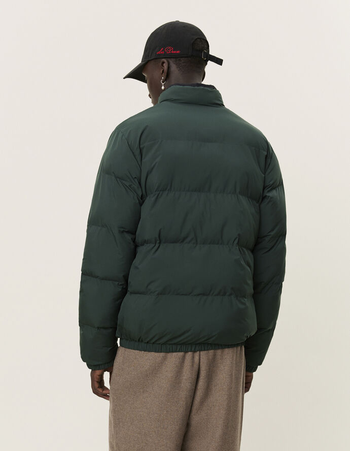 Les Deux Newport Padded Jacket Pine green
