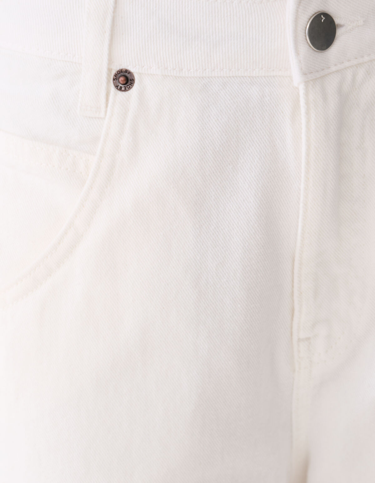 Baggy Fit Jeans Wit By Monica