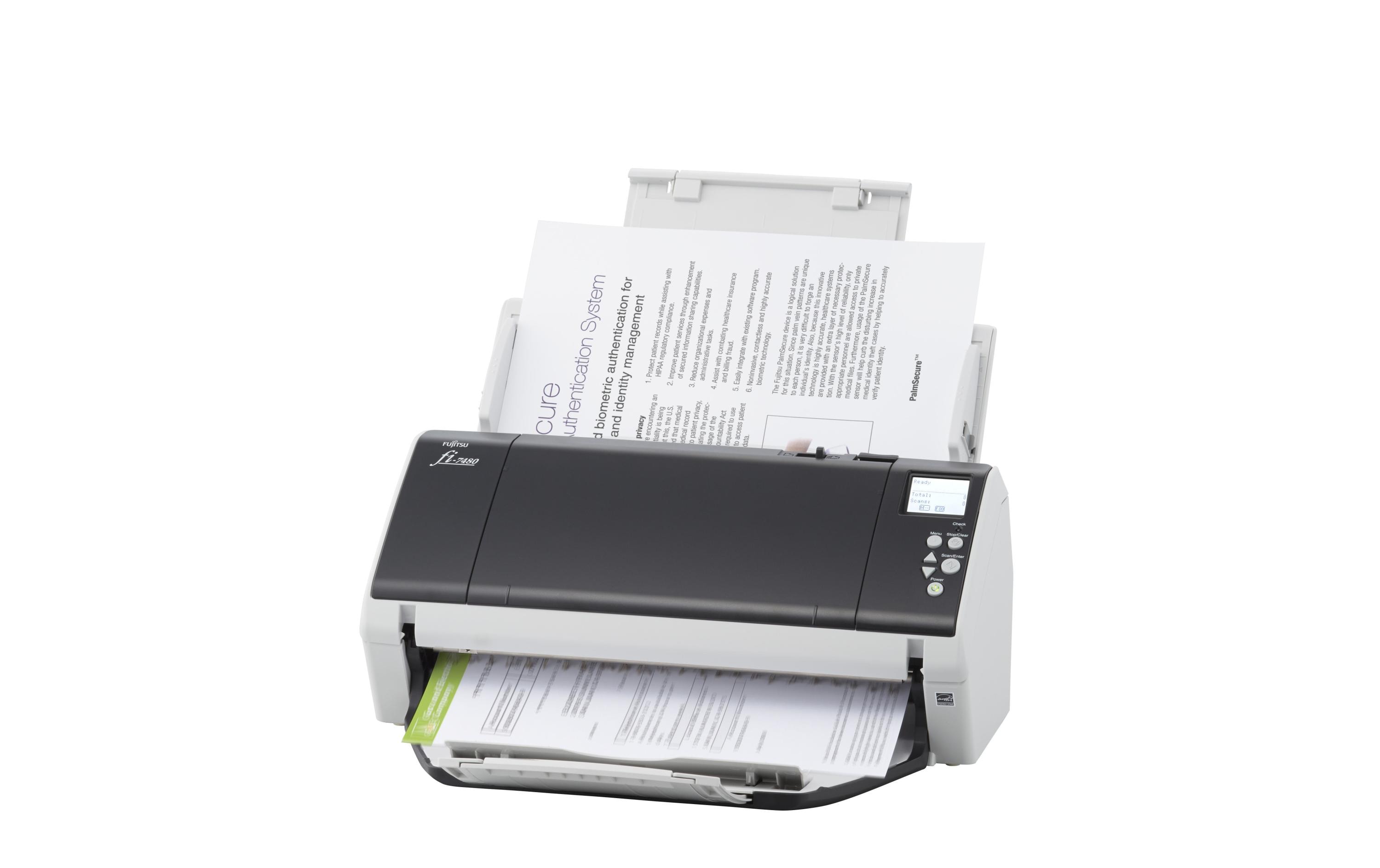 Dokumentenscanner fi-7480<br>Kompakter und vielseitiger A3-Dokumentenscanner