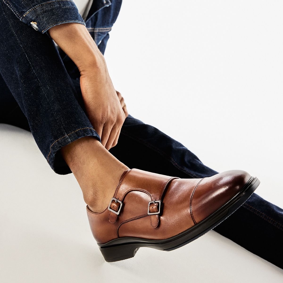 Higgins Cognac Men Dress Shoes