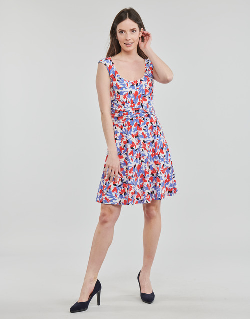 Lauren Ralph Lauren - MIRALAVIA-SHORT SLEEVE-DAY DRESS Multicolor