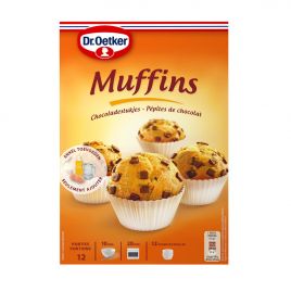 Dr. Oetker Muffins met chocolade stukjes bereiding