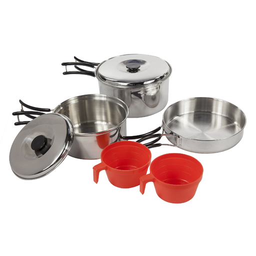 Acessórios de cozinha compactos em aço para camping Great Outdoors Regatta