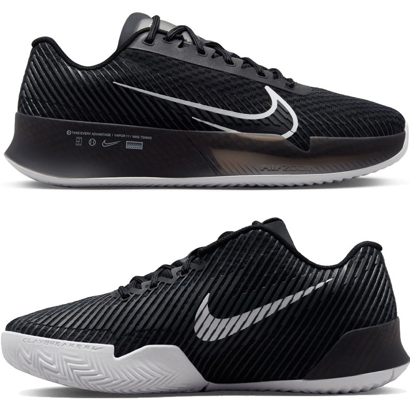 Nike Air Zoom Vapor 11 Clay noir