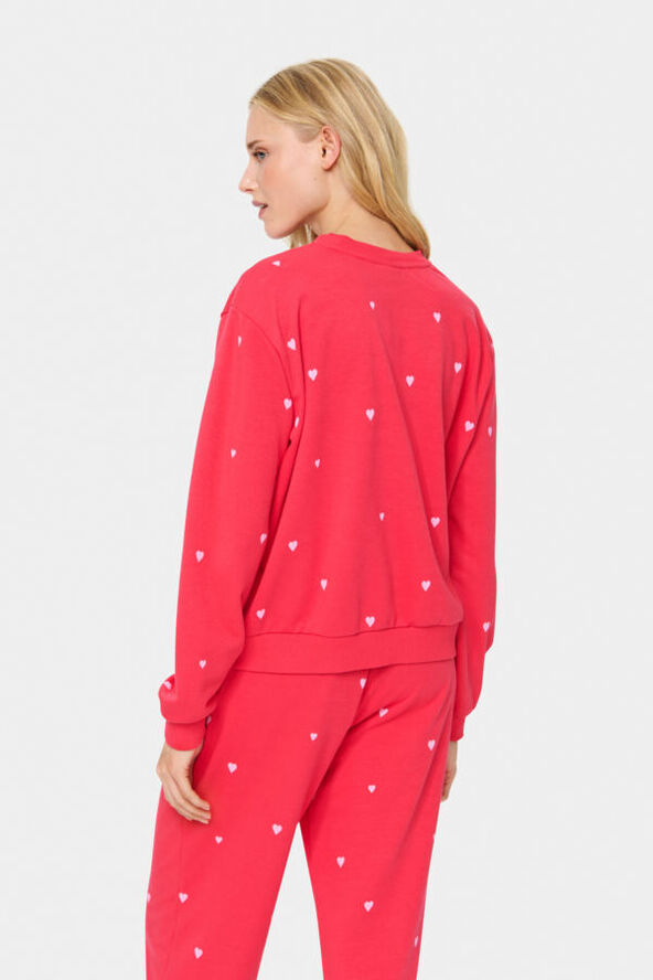 Saint Tropez DagnaSZ Sweatshirt Viva magenta bonbon harts